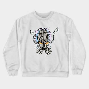 Striped Pyjama Squid Crewneck Sweatshirt